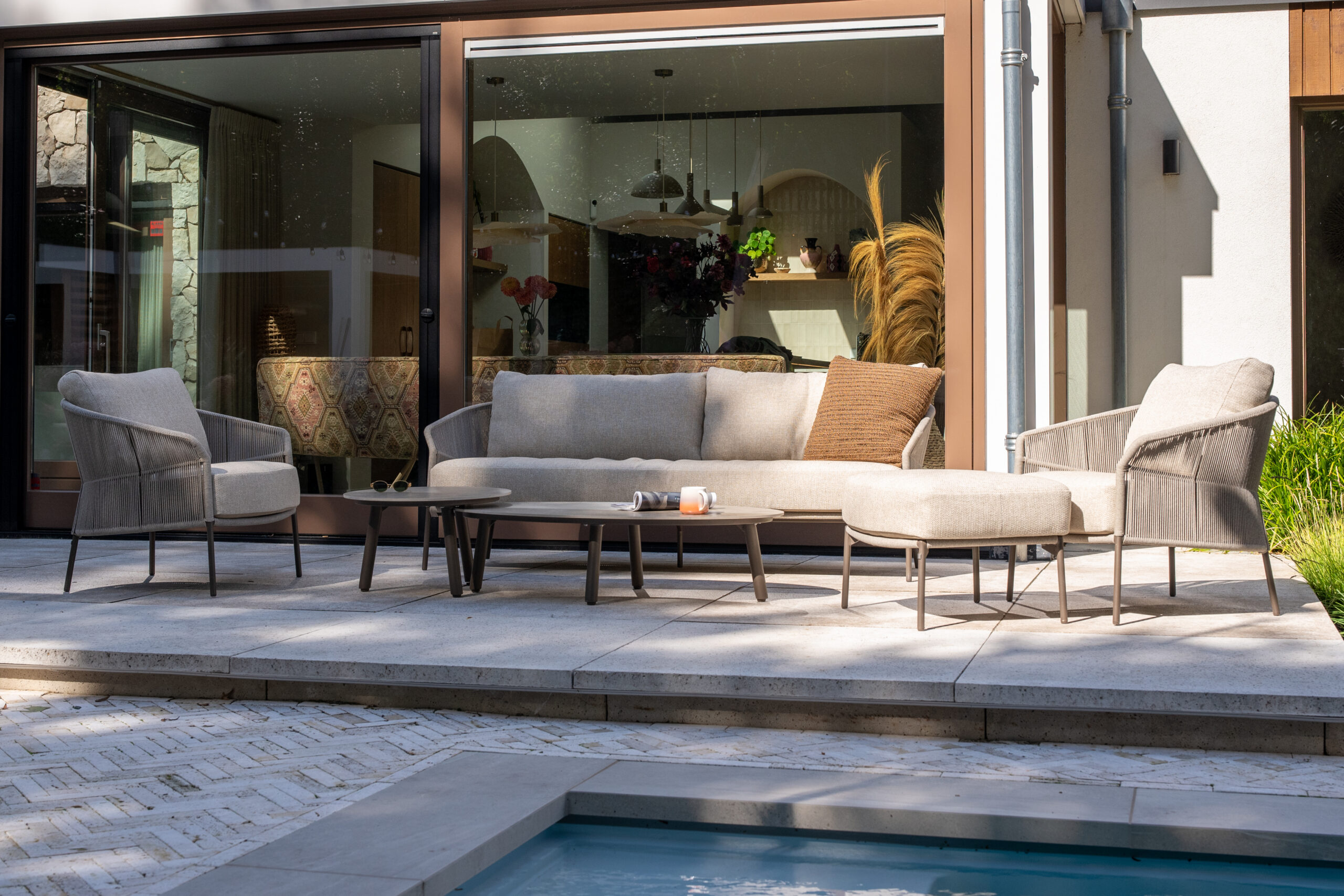 4 Seasons Outdoor loungeset, model Florence.